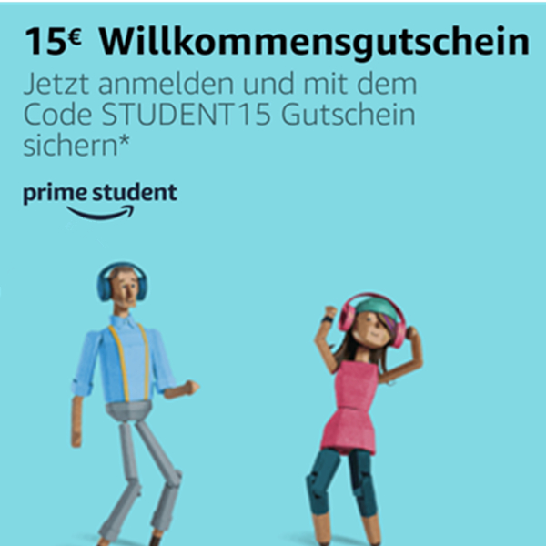 Amazon Prime Student 学生会员 满40欧减15欧 到7月17号有效 优惠分享 德国败吧 10年了 我们只关注德国败家生活